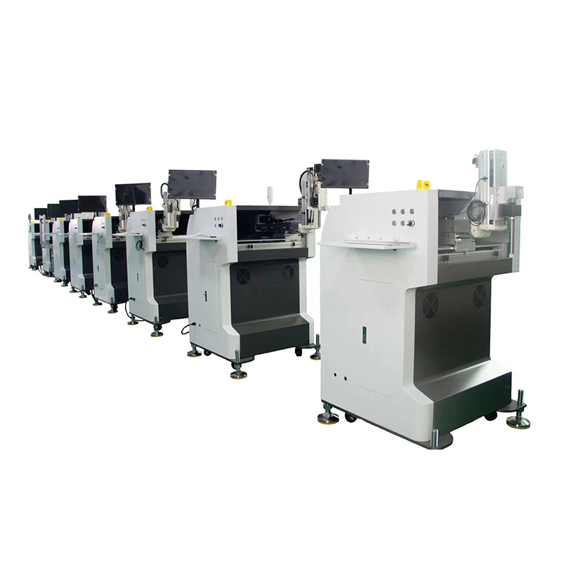 視覺在線自動跟隨動態(tài)點膠機